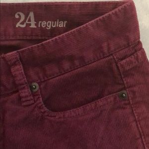 ✨ J. crew matchstick corduroy jeans